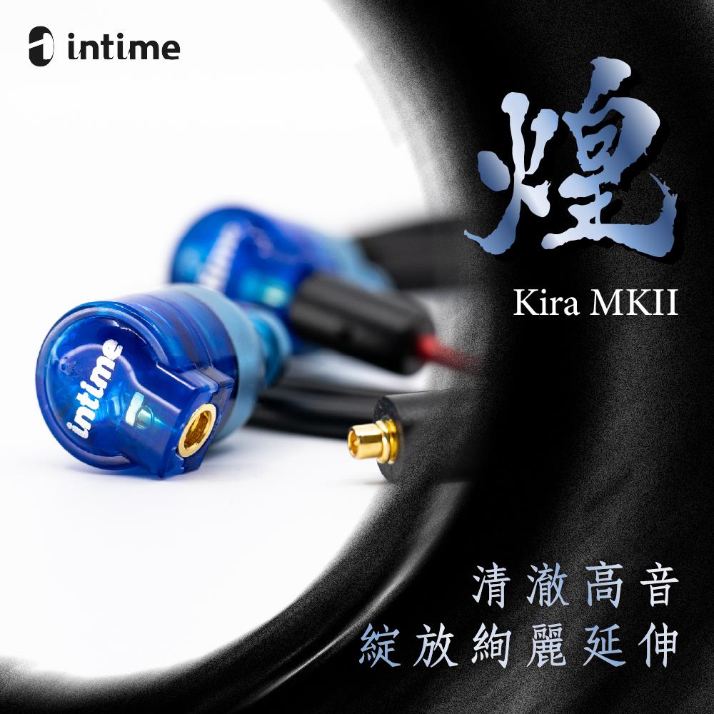 InTime KIRA MKII In-Ear Monitor IEM Earphone MMCX 3.5mm Cable Made