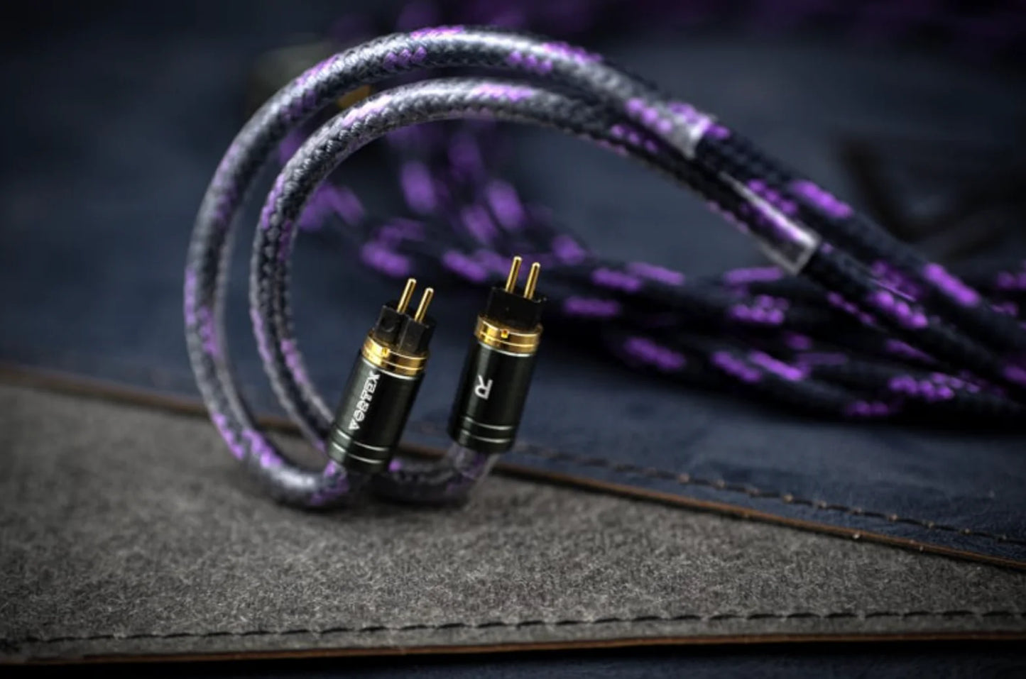 Vortex Eddie Squared In-Ear Monitor IEM Upgraded Cable with 4.4mm ConX Basic Plugs