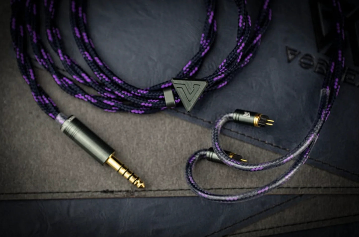 Vortex Eddie Squared In-Ear Monitor IEM Upgraded Cable with 4.4mm ConX Basic Plugs