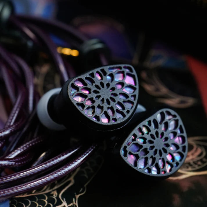 TangZu Wu Zetian The Legend Edition Dual Planar Driver IEM Earphone 4.4mm 2-Pin Cable