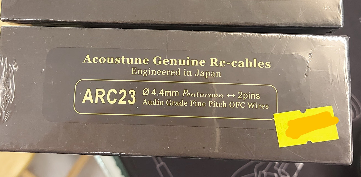 Acoustune ARC23 Fine Pitch OFC 2-Wire Upgraded Cable for IEM Earphone 4.4mm CM 2-Pin Engineered in Japan