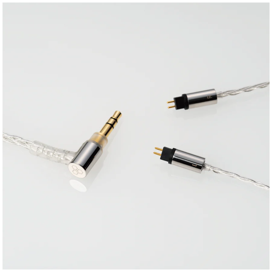 Final Audio C141 Silver-Plated Copper Cable with CM 2-Pin Connector 4.4mm 3.5mm Plug