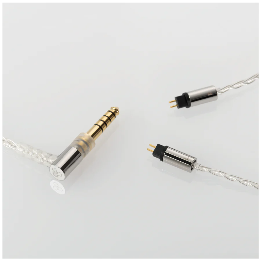 Final Audio C141 Silver-Plated Copper Cable with CM 2-Pin Connector 4.4mm 3.5mm Plug