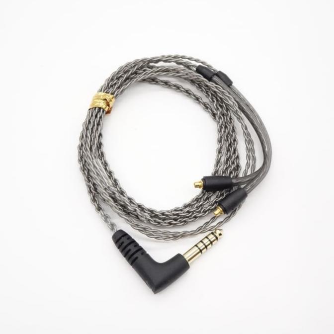 Sennheiser 4.4mm MMCX Braided Cable for IE200 IE300 IE600 IE900 IEM Earphone