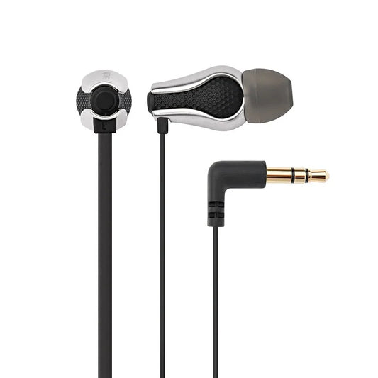 iRiver x Final Audio ICT-AT500 Dynamic Driver In-Ear Earphone 3.5mm Plug Silver