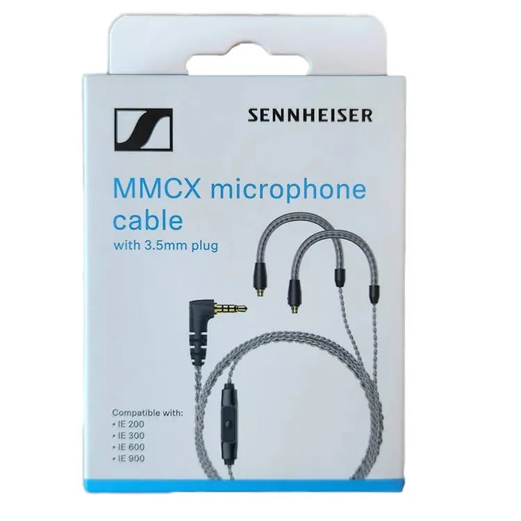 Sennheiser MMCX Braided Audio Cables 3.5mm 4.4mm Plug for IE200 IE300 IE600 IE900