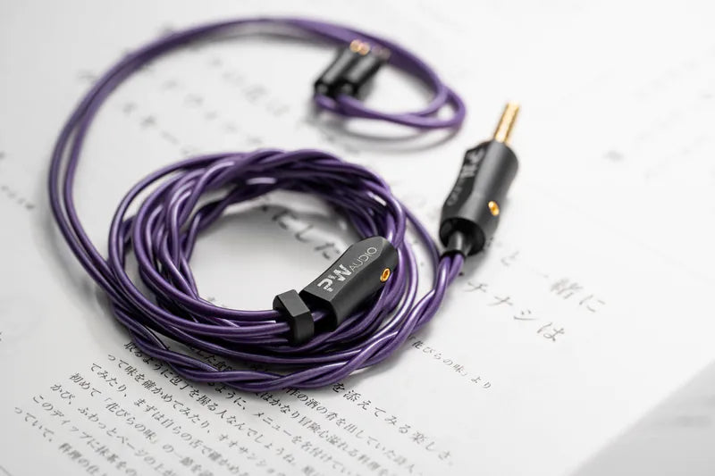 PW Audio No.15 Copper 2-Wired 4-Core Upgraded Cable for IEM Earphone