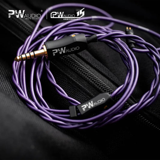 PW Audio No.15 Copper 2-Wired 4-Core Upgraded Cable for IEM Earphone