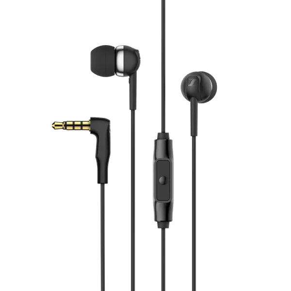 Sennheiser CX80S Wired In-Ear Earphone with In-Line Microphone Black