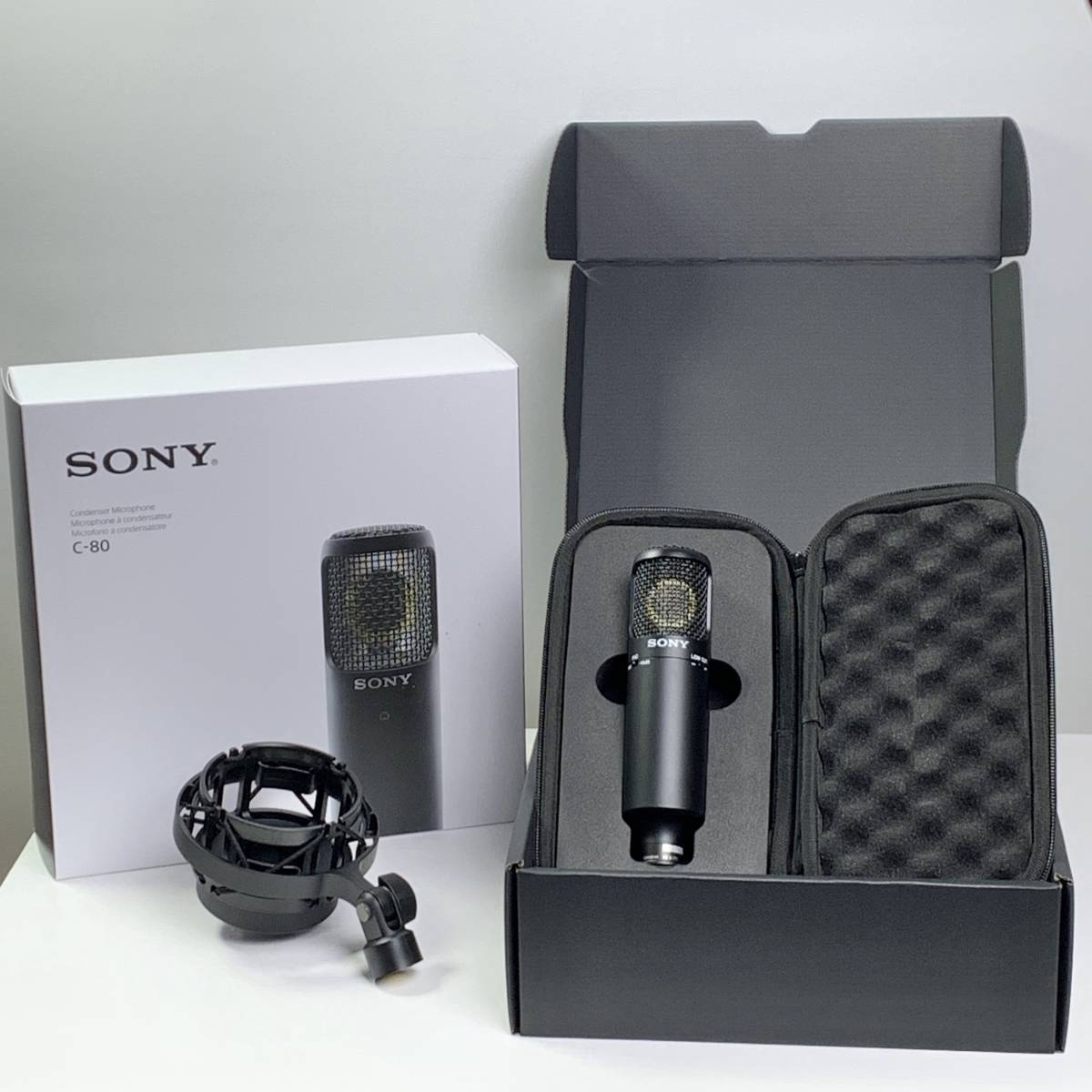 SONY C80 Compact Uni-directional Condenser Microphone – AccessoryJack