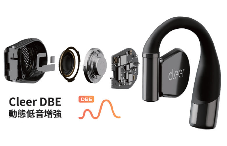 Cleer ARC III Music Open-Back AI Smart True Wireless Earphone Bluetooth 5.4 AptX LDAC IPX7