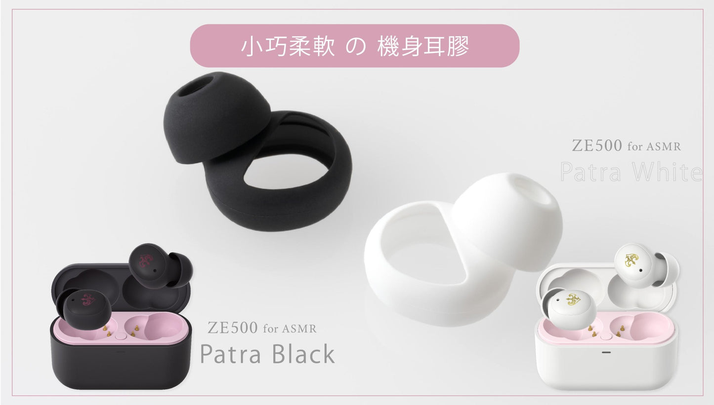 Final Audio ZE500 for ASMR Patra Edition Black White True Wireless Earphone