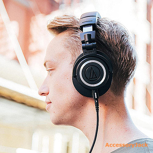 Audio-Technica ATH-M50x Studio Monitor Headphones – AccessoryJack