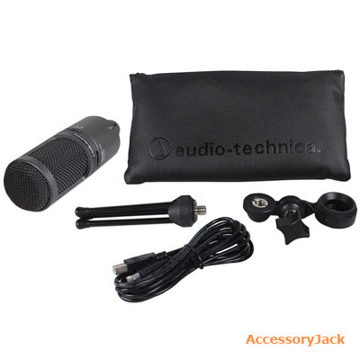 USB Cardioid Condenser Microphone, AT2020USB+