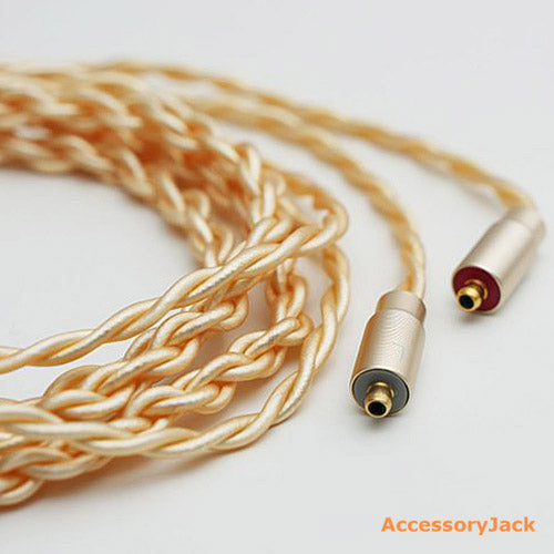 Acoustune ARC73 4.4mm Balanced 16 core Silver Coated OFC PentaconnEar  Re-Cables (Gold)