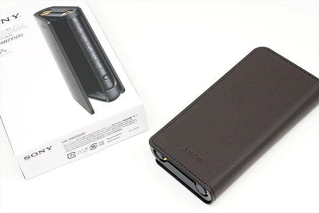 Sony CKL-NWZX500 Real Leather Flip Case for NW-ZX507 Walkman